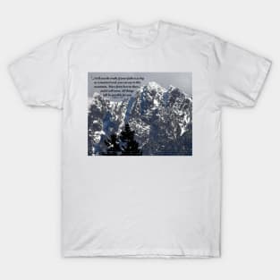 Faith And The Mountain T-Shirt